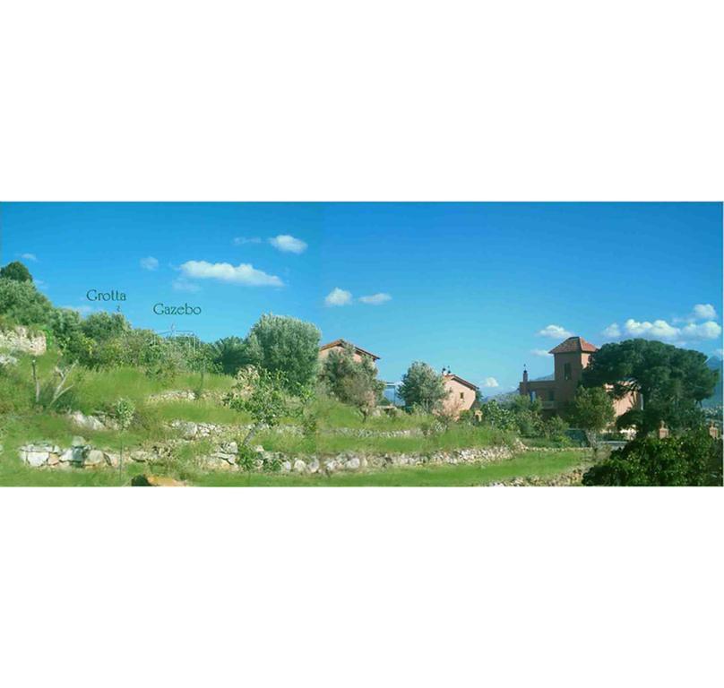 Villa Paladino Solunto Санта-Флавия Экстерьер фото
